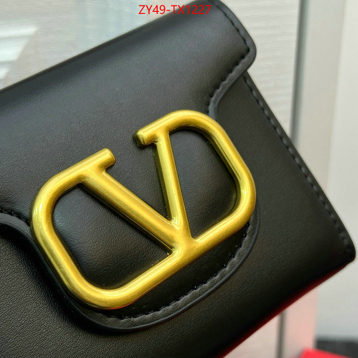 Valentino Bags(4A)-Wallet replica 2023 perfect luxury ID: TX1227 $: 49USD,