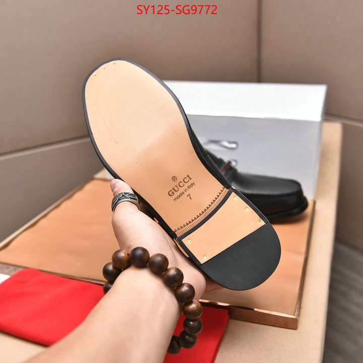 Men Shoes-Gucci fashion designer ID: SG9772 $: 125USD