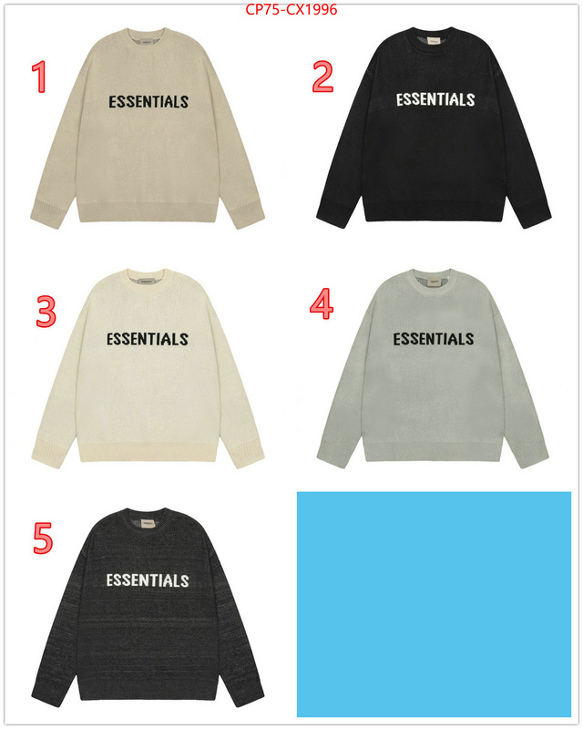 Clothing-Essentials for sale online ID: CX1996 $: 75USD