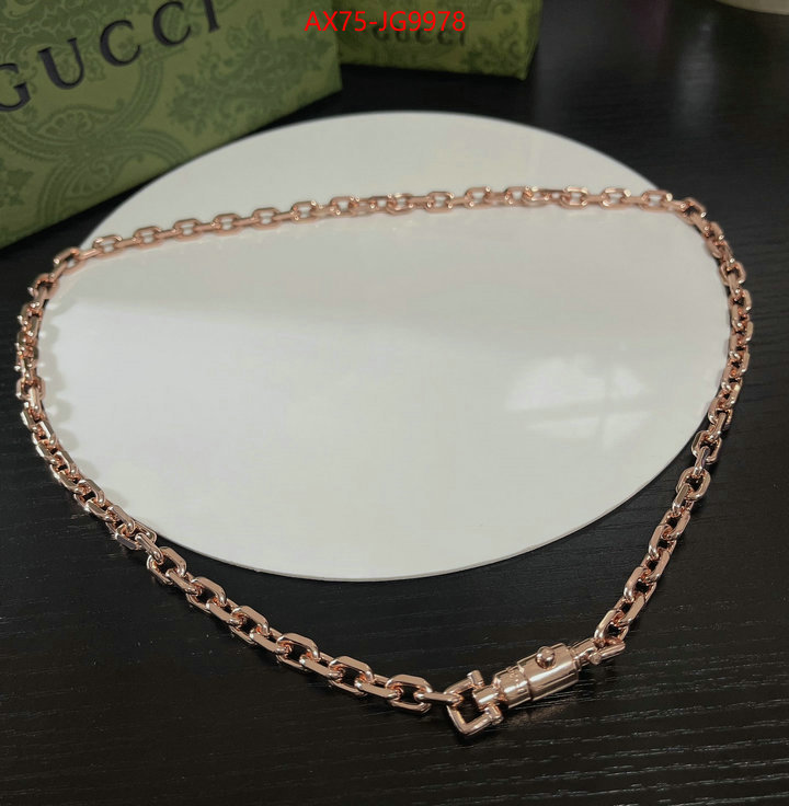 Jewelry-Gucci what is aaaaa quality ID: JG9978 $: 75USD