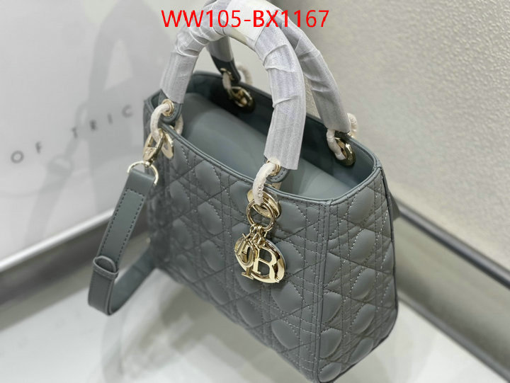 Dior Bags(4A)-Lady- high quality 1:1 replica ID: BX1167 $: 105USD,