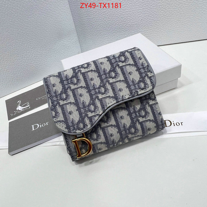 Dior Bags(4A)-Wallet- online from china designer ID: TX1181 $: 49USD,