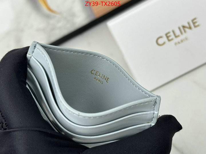 CELINE Bags(4A)-Wallet high quality happy copy ID: TX2605 $: 39USD,