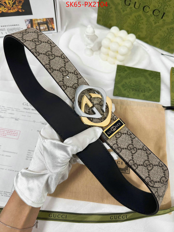 Belts-Gucci cheap ID: PX2104 $: 65USD