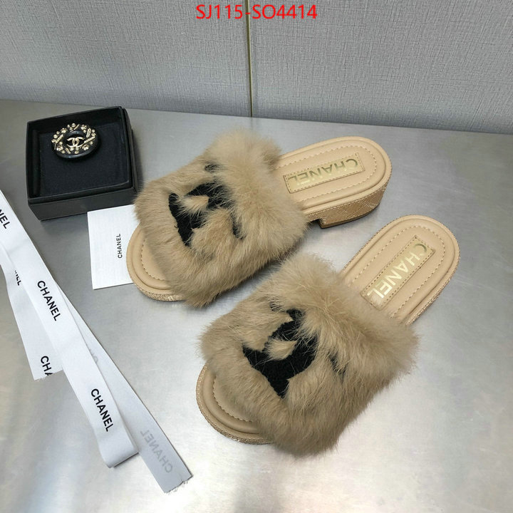 Women Shoes-Chanel buy cheap ID: SO4414 $: 115USD