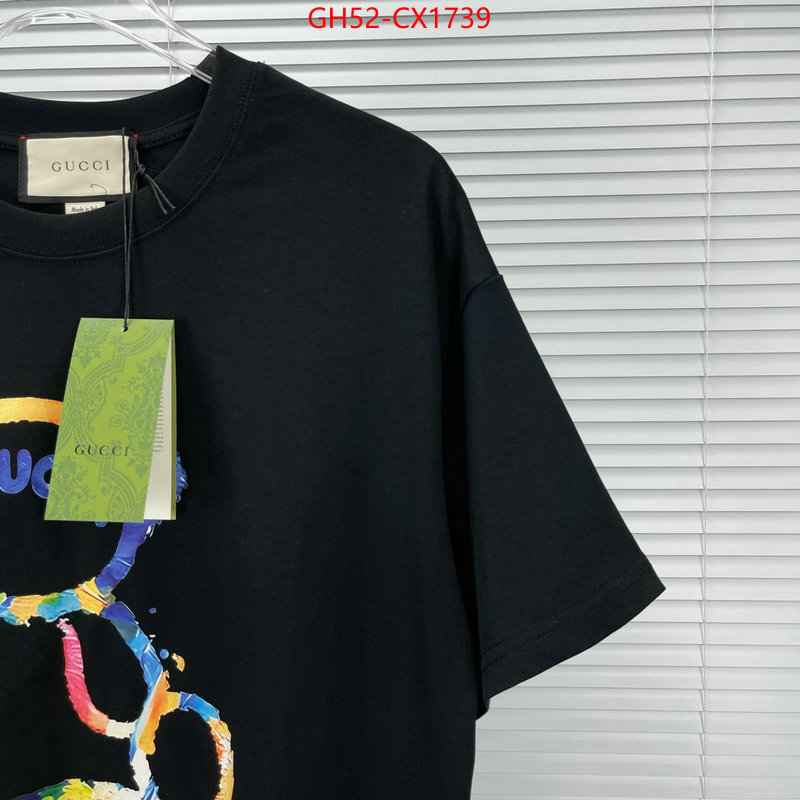 Clothing-Gucci can you buy knockoff ID: CX1739 $: 52USD