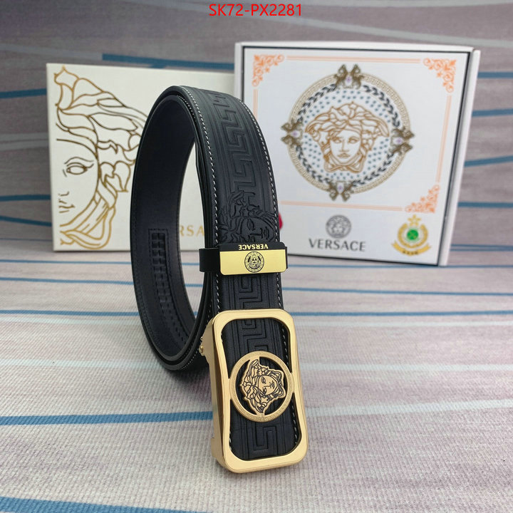 Belts-Versace best fake ID: PX2281 $: 72USD