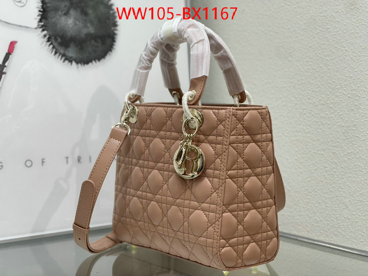 Dior Bags(4A)-Lady- high quality 1:1 replica ID: BX1167 $: 105USD,
