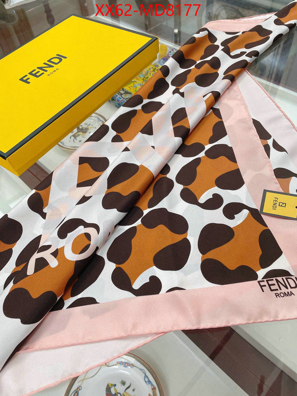 Scarf-Fendi wholesale 2023 replica ID: MD8177 $: 62USD