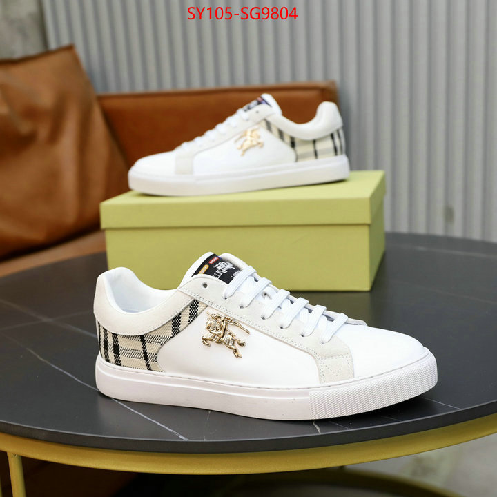 Men Shoes-Burberry quality aaaaa replica ID: SG9804 $: 105USD