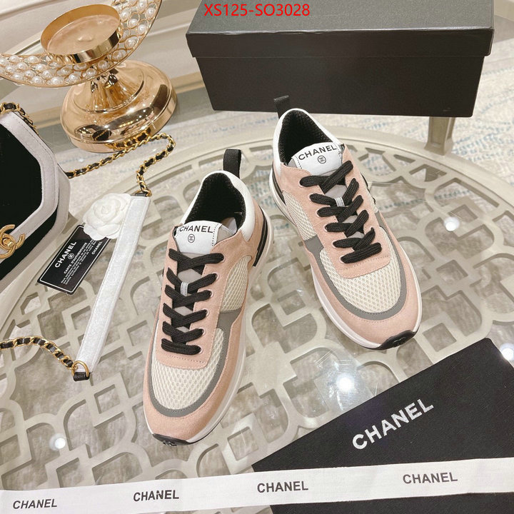 Women Shoes-Chanel top fake designer ID: SO3028 $: 125USD