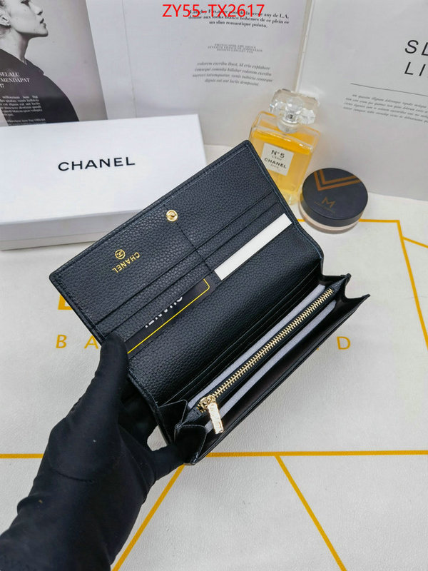 Chanel Bags(4A)-Wallet- wholesale china ID: TX2617 $: 55USD,