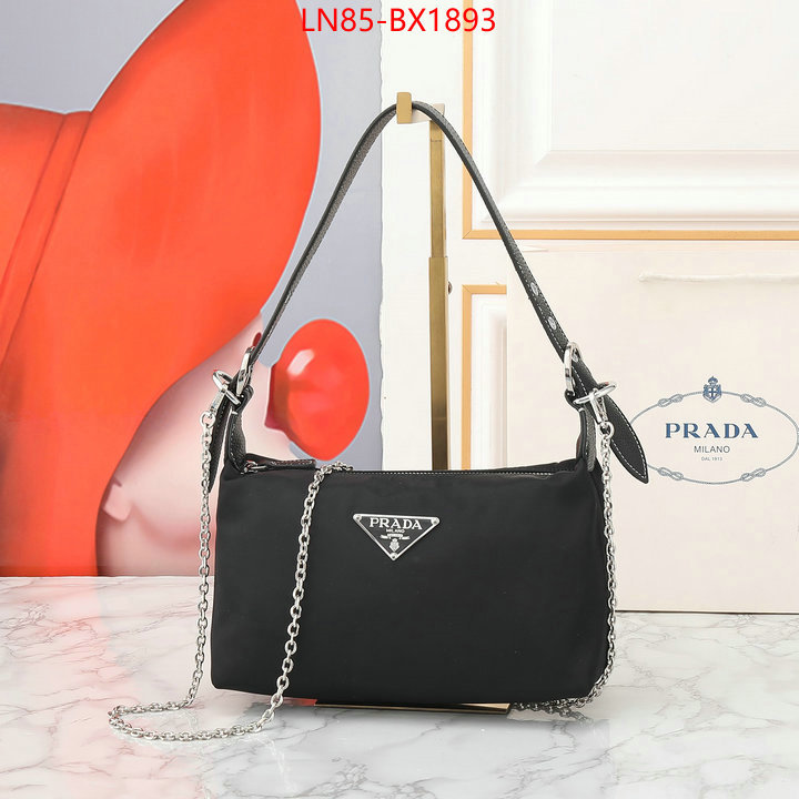 Prada Bags (4A)-Diagonal- brand designer replica ID: BX1893 $: 85USD,