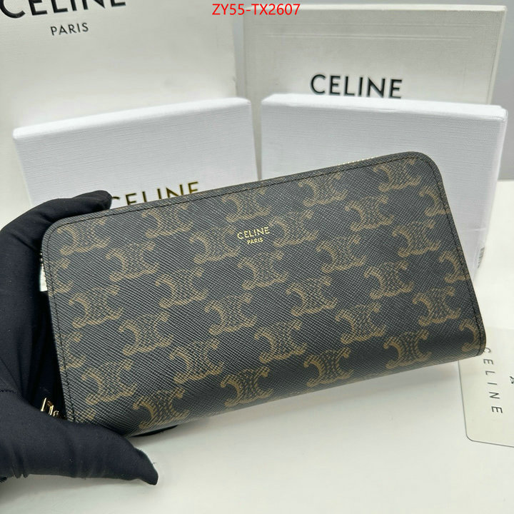 CELINE Bags(4A)-Wallet what is a 1:1 replica ID: TX2607 $: 55USD,