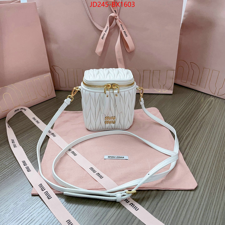 Miu Miu Bags(TOP)-Diagonal- where can i buy ID: BX1603 $: 245USD