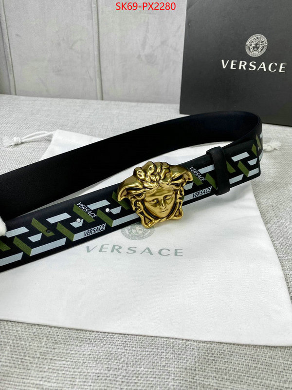 Belts-Versace luxury fashion replica designers ID: PX2280 $: 69USD