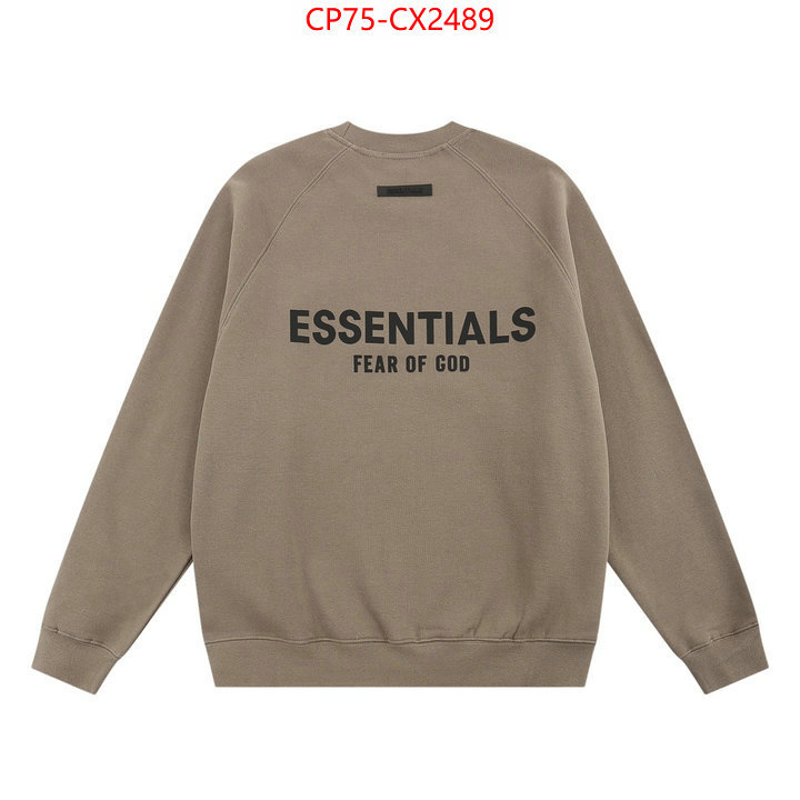 Clothing-Essentials can i buy replica ID: CX2489 $: 75USD