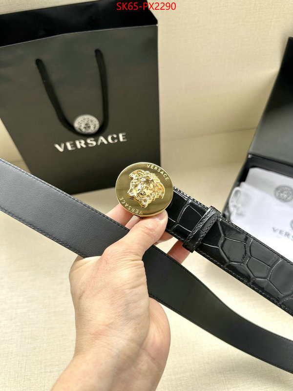Belts-Versace designer high replica ID: PX2290 $: 65USD