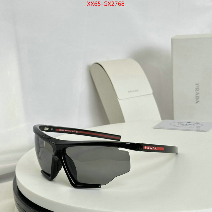 Glasses-Prada fake high quality ID: GX2768 $: 65USD