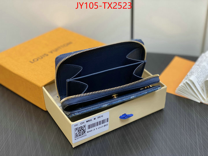 LV Bags(TOP)-Wallet the quality replica ID: TX2523 $: 105USD,