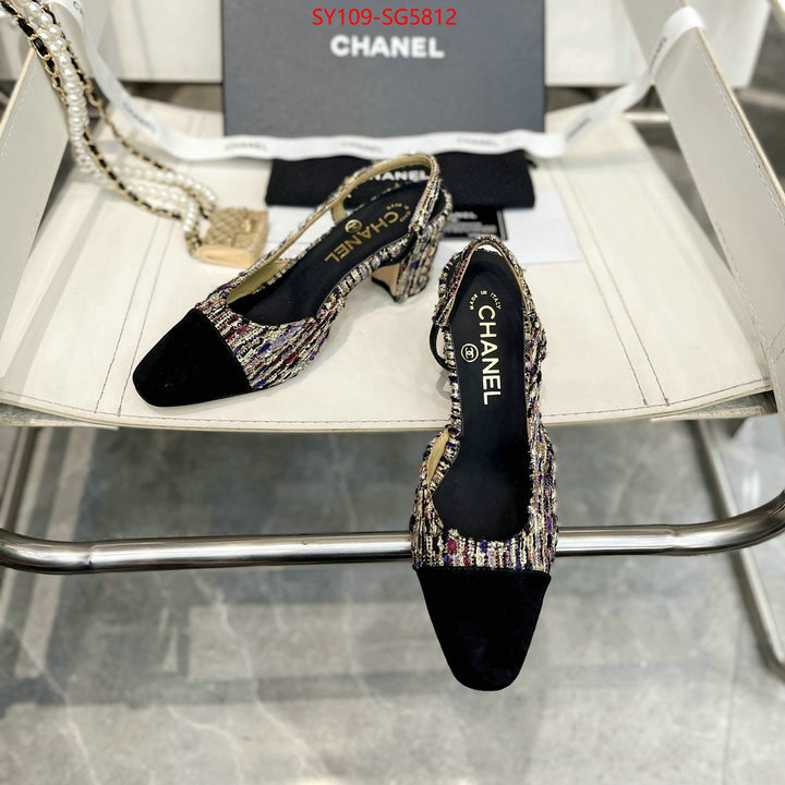 Women Shoes-Chanel fake designer ID: SG5812 $: 109USD