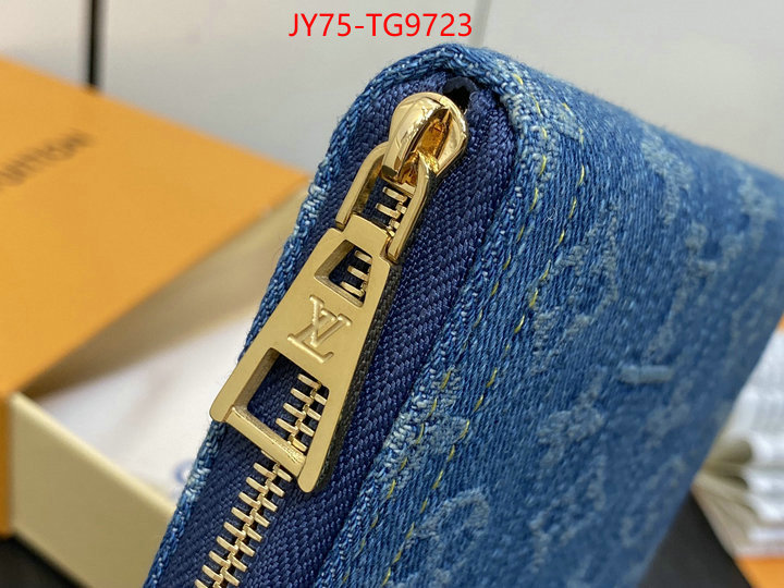LV Bags(TOP)-Wallet knockoff highest quality ID: TG9723 $: 75USD,