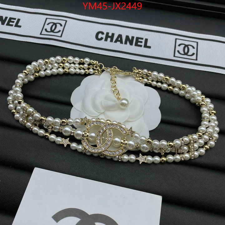 Jewelry-Chanel designer 1:1 replica ID: JX2449 $: 45USD