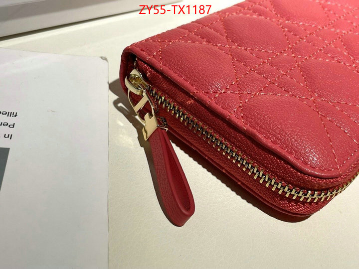 Dior Bags(4A)-Wallet- fake high quality ID: TX1187 $: 55USD,