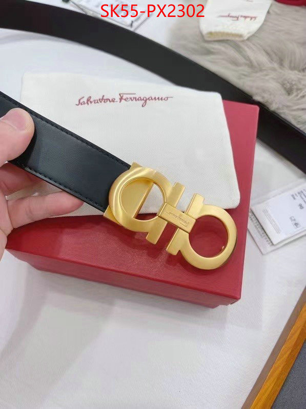 Belts-Ferragamo buy high-quality fake ID: PX2302 $: 55USD