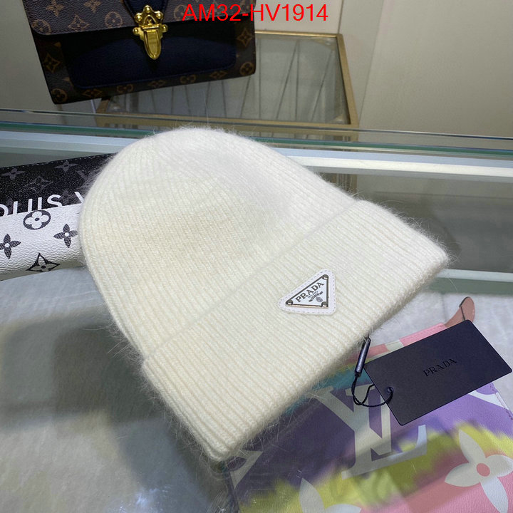 Cap (Hat)-Prada top brands like ID: HV1914 $: 32USD