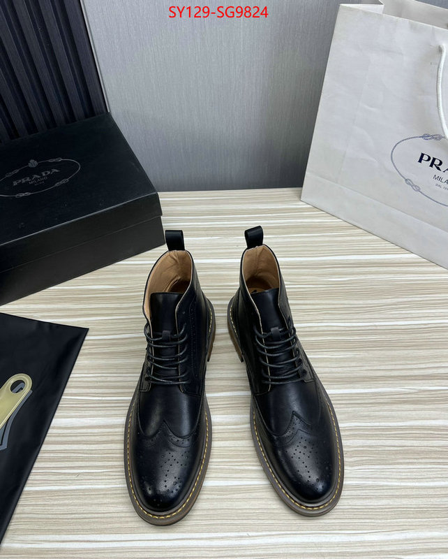 Men shoes-Prada fake ID: SG9824 $: 129USD