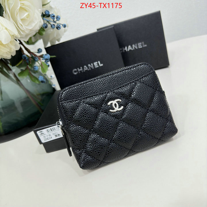 Chanel Bags(4A)-Wallet- wholesale designer shop ID: TX1175 $: 45USD,