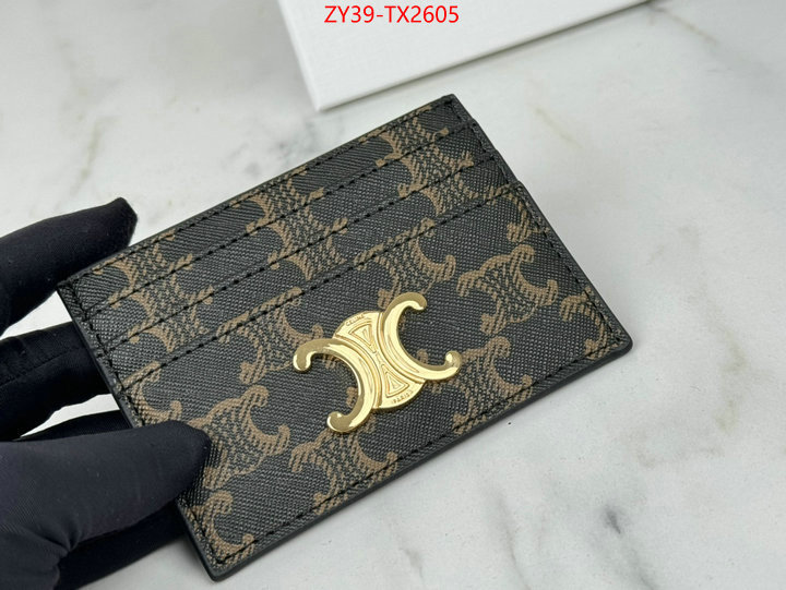 CELINE Bags(4A)-Wallet high quality happy copy ID: TX2605 $: 39USD,