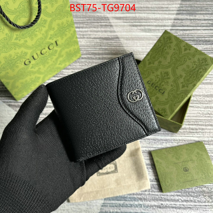 Gucci Bags(TOP)-Wallet- fashion designer ID: TG9704 $: 75USD,