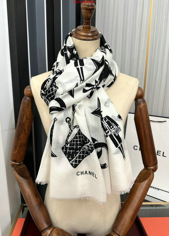 Scarf-Chanel high quality happy copy ID: MX1433 $: 75USD