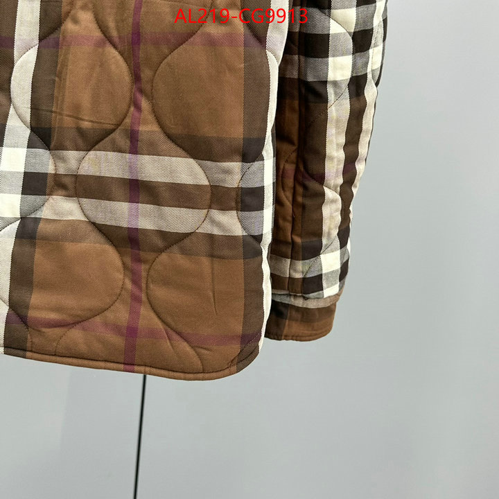 Down jacket Men-Burberry top perfect fake ID: CG9913 $: 219USD