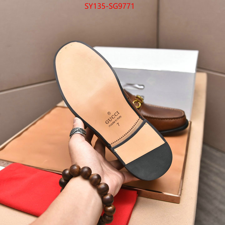 Men Shoes-Gucci best quality fake ID: SG9771 $: 135USD