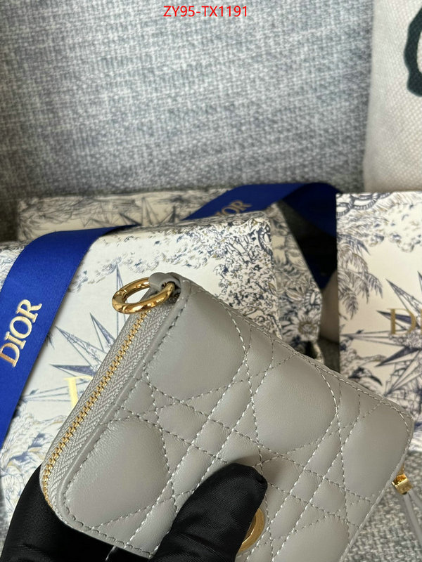 Dior Bags(4A)-Wallet- where should i buy to receive ID: TX1191 $: 95USD,