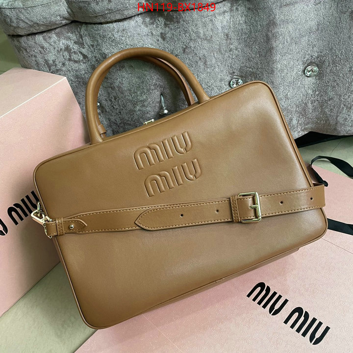 Miu Miu Bags(4A)-Handbag- how to buy replcia ID: BX1849 $: 119USD,