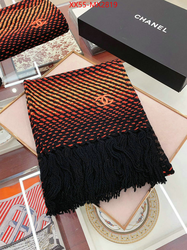 Scarf-Chanel 2023 perfect replica designer ID: MX2819 $: 55USD