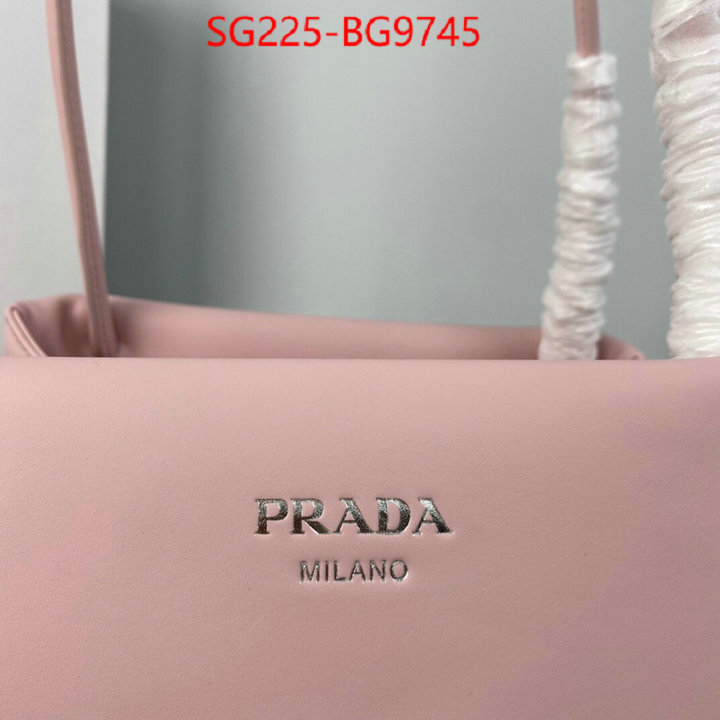 Prada Bags (TOP)-Handbag- replica aaaaa+ designer ID: BG9745 $: 225USD,