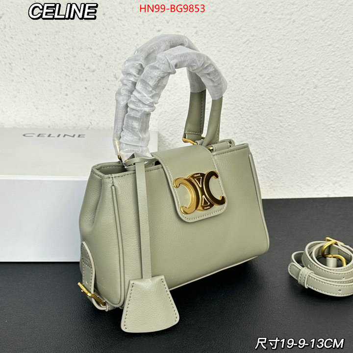 CELINE Bags(4A)-Handbag how to buy replica shop ID: BG9853 $: 99USD,