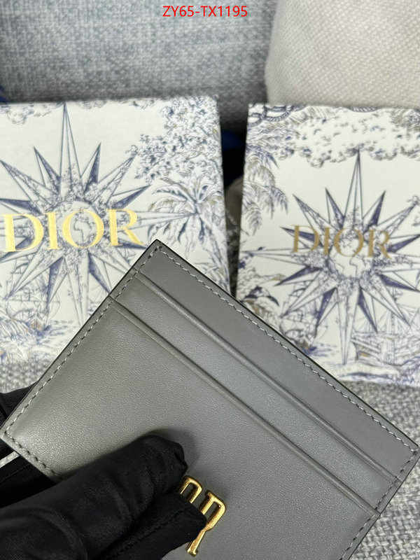 Dior Bags(4A)-Wallet- aaaaa customize ID: TX1195 $: 65USD,