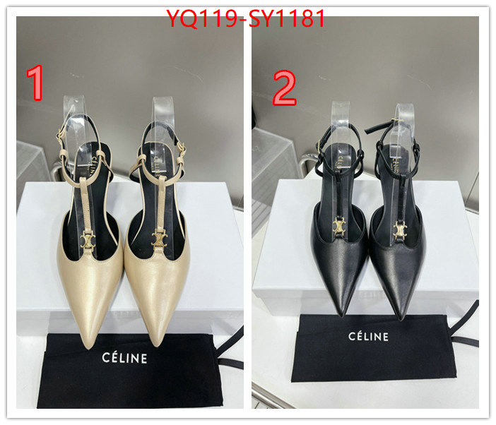 Women Shoes-CELINE top quality designer replica ID: SY1181 $: 119USD