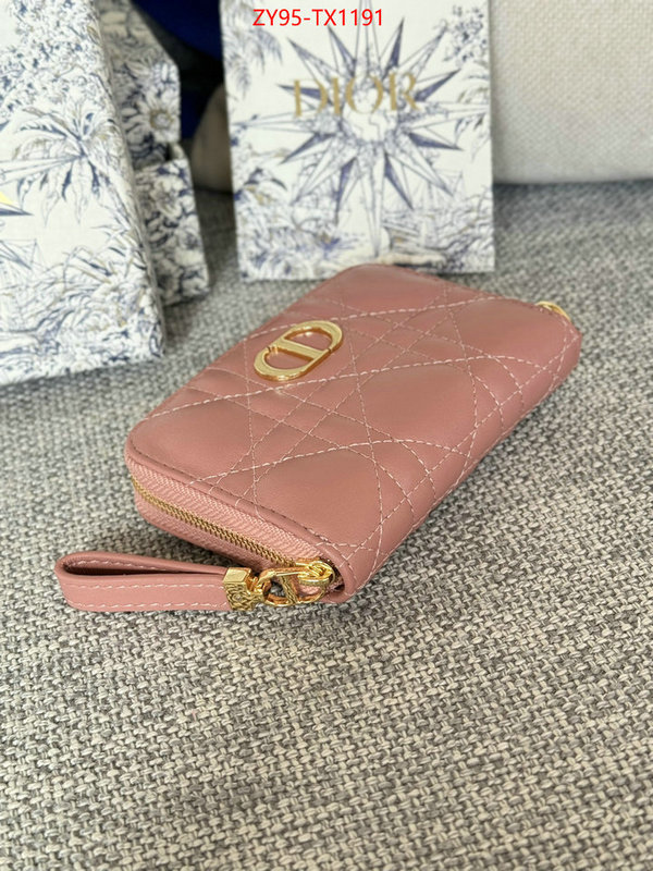 Dior Bags(4A)-Wallet- where should i buy to receive ID: TX1191 $: 95USD,