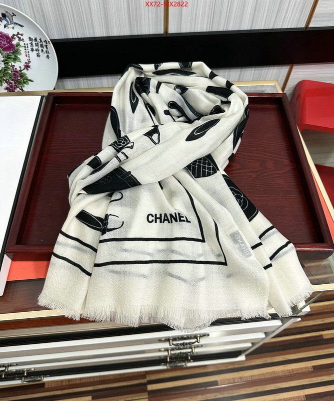 Scarf-Chanel what is top quality replica ID: MX2822 $: 72USD