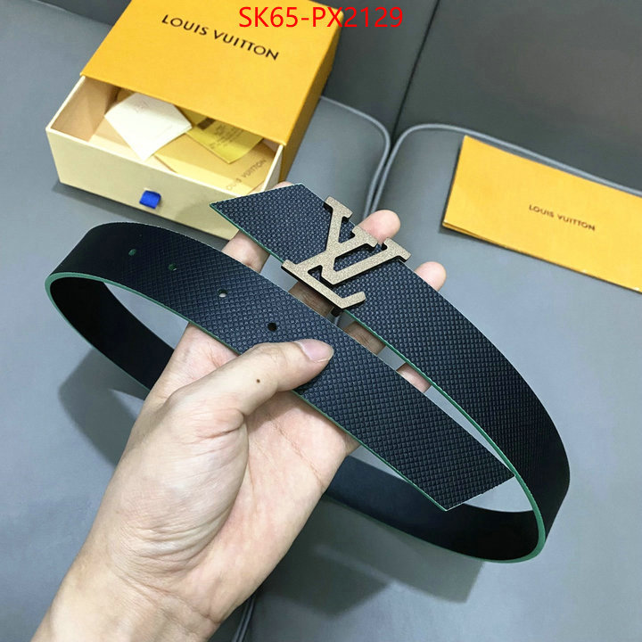 Belts-LV fashion designer ID: PX2129 $: 65USD