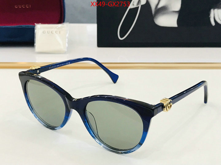 Glasses-Gucci outlet 1:1 replica ID: GX2753 $: 49USD