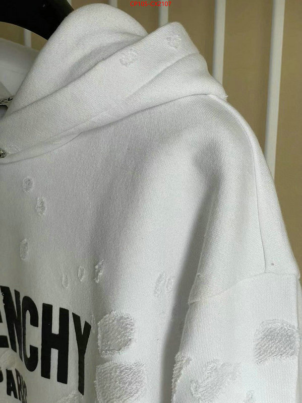 Clothing-Givenchy high quality replica ID: CX2107 $: 105USD