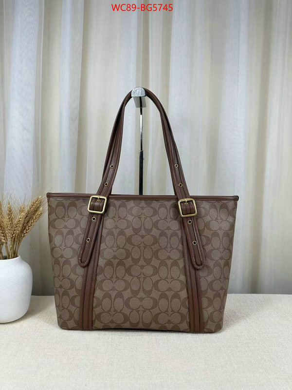 Coach Bags(4A)-Tote- online sale ID: BG5745 $: 89USD,